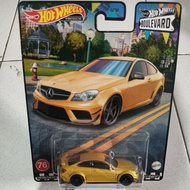 Hotwheels PREMIUM 12 MERCEDES BENZ C 63 AMG COUPE BLACK SERIES HW HOT WHEELS BOULEVARD