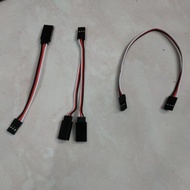 RC Servo Extension Cable JR / Futaba Connector Y Female to Female Connector Female to Male Connector
