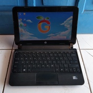 HP Mini 110-3700 Warna Hitam Netbook Notebook Second Bekas Murah RAM