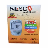 Nesco Multicheck 3 in 1 GCU Alat Cek Gula Darah Kolesterol Asam Urat Lengkap