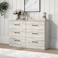 Synergy House Elis 6 Drawer Dresser with Interlock Drawer Feature | Easy Assemble | Lexington