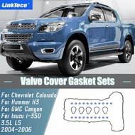 Valve Cover Gasket Set Fit for Isuzu i-350 Chevrolet Colorado for Hummer H3 GMC Canyon 3.5L L5 2004-