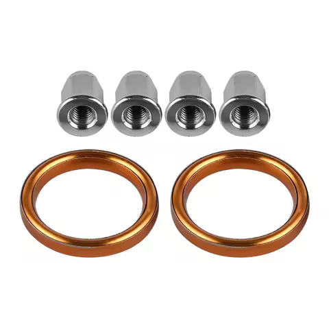 Replace 18291-MN5-650 18291-216-000 Exhaust Muffler Pipe Gasket Nuts for Honda XL250R XL500R XR200R 
