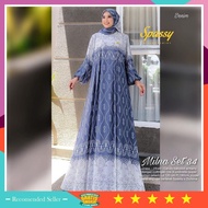 Premium Eid women's Gamis, latest Model 2024 / READY JS. MILNA MILNA MILNA #5 #6 #8 #10 #13 #34 ARUM