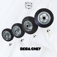 Wheel Only 3" 4" 5" 6" Cart Wheel Strong And Quality