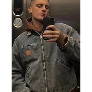 Hart J97Detroit Kaha American Retro Washed Work Jacket Canvas Thickened Coat