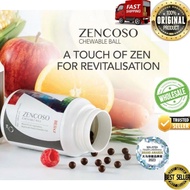 [READY STOCKS] ZENCOSO CHEWABLE BALL 100% ORIGINAL BE Zencoso Ball Health Food Supplements Enzyme Ki