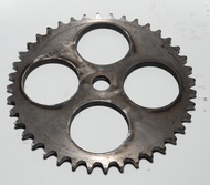 เฟืองโซ่แผ่นเรียบ (TA) เบอร์ 80 / 40 ฟัน เจาะเบา 4 รู เฟืองโซ่ Sprocket and Chain