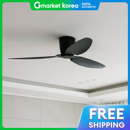 52-Inch Low Noise Bldc Ceiling Fan Black 132cm