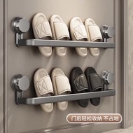 Others - 免打孔壁掛式鞋架 - 浴室拖鞋架|收納壁掛置物架|室內拖鞋收納架|牆面拖鞋架