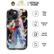 Ốp Lưng Iphone Luffy Gear 5 Thức Tỉnh Rực Cháy MK CASE Iphone 11/12/13/14/15/16 Pro Max Cao Cấp Sang