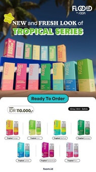 Promo [Salt] - Foom Tropical Lychee 30Ml By Foom Lab Maldives Liquid Pods Salt Nic