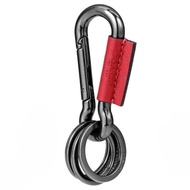 COACH Carabiner Keychain Fob Leather