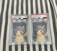 寶可夢 x 梵谷 皮卡丘 灰色氈帽 卡牌
