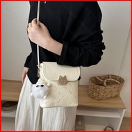GG3 2026 Kitty PU Shoulder Bag Stylish Versatile Commuter Crossbody Bag GG3