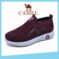 Desert Camel ระบายอากาศที่สะดวกสบายกีฬารองเท้าผ้าใบ ดูดซับรองเท้าวิ่งรองเท้าผู้หญิง Desert Camel รองเท้ากีฬาน้ำหนักเบาฟิตเนสวิ่งรองเท้า HOT ●11/3❈