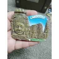 Travel Edition : Fridge Magnet - Cambodia Angkor Thom Angkot Wat