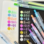 Bocai High Gloss Metal Pen Color Pen Paint Note Marker Pen DIY Signature Pen 0.5 Non-Fade Waterproof