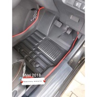 5D CARPET / AXIA / BEZZA / YARIS / VIOS 2019 / GRAND LIVINA / CRV 2017 / CAR MAT / FLOOR MAT / 5D CA