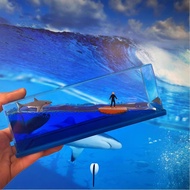 Botol hiasan kapal pesiar gaya serupa, siri pengembaraan lautan, figura terbang bebas, perahu layar*