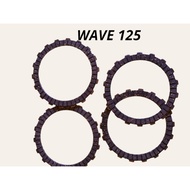 WAVE 125/XRM 125 CLUTCH LINING (4 PCS/SET)