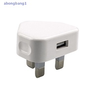 abongbang1 Mobile Phone Charger Universal Portable 3 Pin USB Charger UK Plug  With 1 USB Ports Travel Charging Device Wall Charger Travel Fast Charging Adapter Nice