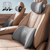 For Honda Fit Car Neck Lumbar Pillow Memory Foam High Quality Set for 2015 2008 2010 2009 2007 2004 