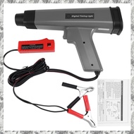 (DKCZ) 12V Car Digital Engine Timing Light with LED Display Ignition Timing Strobe Light Inductive T