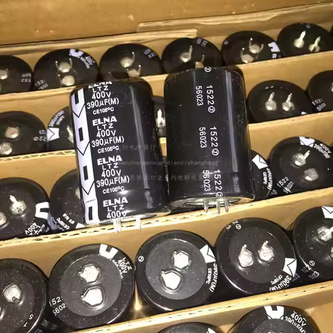 2024 Original new 390UF 400V Japan ELNA capacitor 400V390UF 30*45 LTZ 105 degrees aluminum electroly
