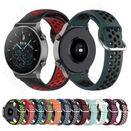 [HOT JUXXKWIHGWH 514] สายนาฬิกาซิลิโคนสำหรับนาฬิกา Huawei GT 2 Pro/ GT2 46มม. 42มม. สร้อยข้อมือกีฬาสำหรับ Honor Magic Watch 2 46มม. GS Pro สายรัดข้อมือ