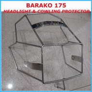 ▽ ☋ ☬ New Kawasaki Barako 175, Stainless Headlight and Cowling Support