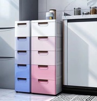 （訂貨價：$200）20cm寬(加窄)密封款 五層櫃 空隙收納櫃 夾縫儲物櫃 五桶櫃 五層櫃 5 Drawer