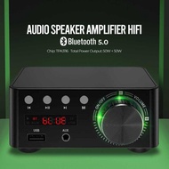 TCXRE Audio Active Speaker Amplifier HiFi Bluetooth 5.0 50Wx2 - X26