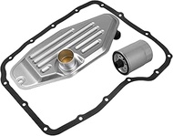 Automatic Transmission Filter Oil Pan and Gasket Kit Fits for Chrysler Aspen Dodge Dakota Durango Ra