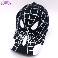 New Embroidered Spider-Man Baseball Hat Children's Sunshade Hat Cartoon Spider-Man Hat Trendy Cool C