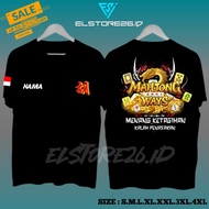 ELSTORE26 Kaos Distro VOL 2 Motif keren MAHJONG WAY TERBARU | Bisa Tambah NamaLogoDsign Sendiri | Baju Slot Gacor | kaos maxwin | baju selot | pakaian pria &amp; wanita | kaos anak terbaru | KAOS PRAGMATIC PLAY | NBAJU PG SHOFT