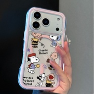 Snoopy Classic Cartoon Casing iphone 17 Pro Max 13 Pro Max15 Pro Max 15 Plus 11 14 Pro Max 13 Pro Ma
