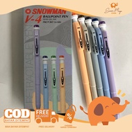 Snowman V4 Pastel Pen (Black)