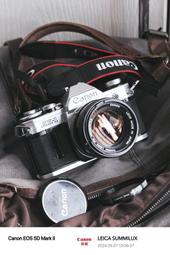 佳能Canon AE1膠片相機，搭配佳能FD 50mm 1.