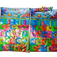 20 Pcs Spinball Crab Design Toys with Whistle in Pad - Paninda, Lootbag, Giveaway