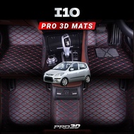 Pro3D Carpet PU 7D Custom for [HYUNDAI I10] 2X Keras Anti-Slip