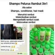 3in1 Hair Straightener Shampoo