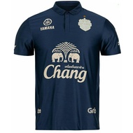 Summer New Sports Jersey Sports Short Sleeve Buriram United Thailand Football League Jersey Home Blu