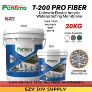 20KG Pentens T200 PRO FIBER / PENTENS T-200 Resistant Elastomeric Waterproofing Coating