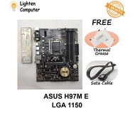 【USED】 ASUS H97M-E Motherboard | H97 | LGA 1150 | 4th Gen Intel | mATX Micro ATX