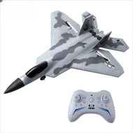 【 4 Channel 】FX922 RC Plane 2.4G  Remote Control Airplane F-22 Raptor Fighter EPP Foam Glider Aircra