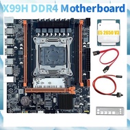 [W F S B] X99H Desktop Motherboard+E5 2650 V3 CPU B85 LGA2011-3 4X DDR4 REG ECC RAM Slots M.2 PCIE S