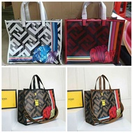 fendi tote bag/ hand bag/ shoulder bag/ detachable strap with fendi logo/ high quality pu leather ma