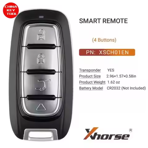 1 PCS Xhorse XM38 Universal Smart Key XSCH01EN For Chrysler Style