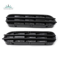 1 Pair Car Side Wing  Air  Vents Grille Grill Glossy Black ABS Automotive Supplies for     E60/E61 E